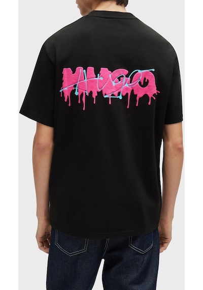 Hugo Erkek T Shirt 50509966 001 Siyah SIYAH Siyah