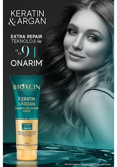 Keratin & Argan Onarıcı Şampuan 300ml + Kertin Argan Saç Bakım Kremi Genel
