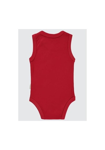 Baby Çıtçıtlı Badi Km, 14d20238624s1, Kırmızı, 2-4 Ay Çok Renkli