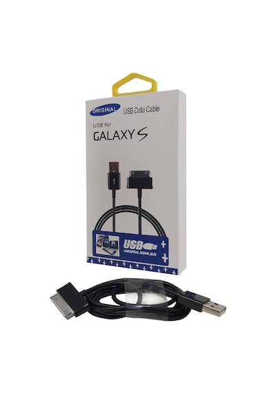 Samsung Uyumlu TABLET DATA KABLOSU USB TO 1 METRE SİYAH KABLO