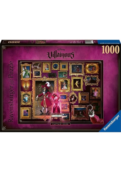 Ravensburger 1000 Parça Puzzle WD Villain Kaptan Kanca 150229