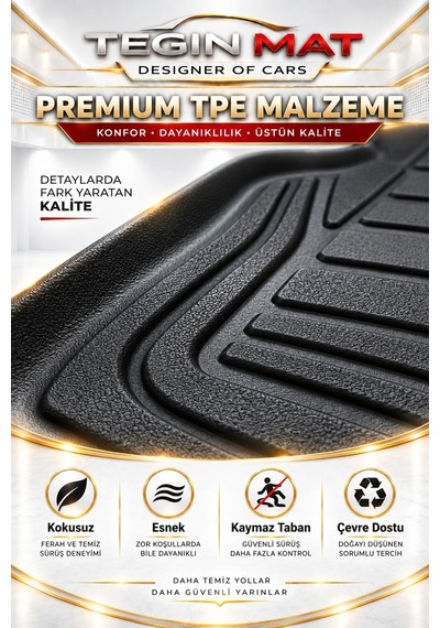 Skoda Kamiq 2019+ Uyumlu 3d Havuzlu Paspas + 3d Bagaj Havuzu Seti Alt Sabit Zemin Siyah