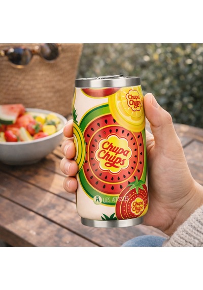 Les Artistes Paris Isı Yalıtımlı Kutu Çelik Termos 280ml Chupa Fruit Diğer