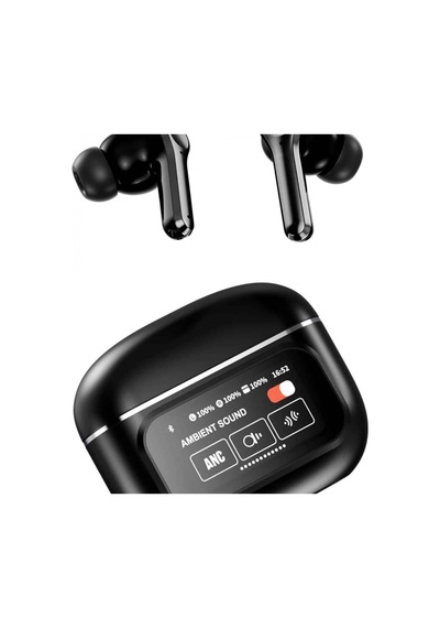 Dokunmatik Oled Ekranlı Bluetooth Kulaklık Kablosuz Şarj Ve Powerbank Kutulu 00