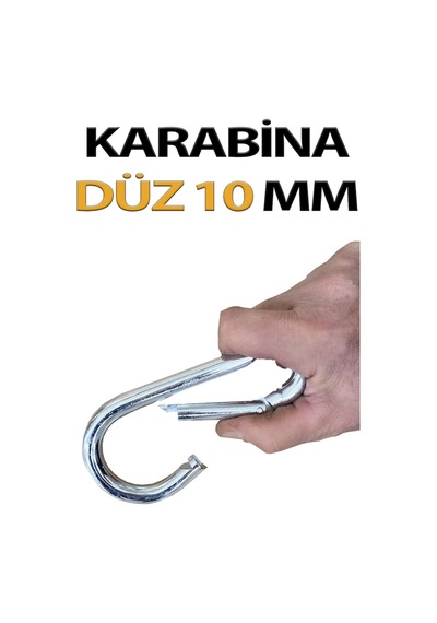 Karabina Yaylı Düz 10 Mm 5 Adet