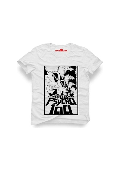 Tshirthane One Punch Man Mob Psycho 100 Tişört Erkek Tshirt