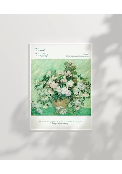 Çerçevesiz Poster Vincent Van Gogh Güller 2