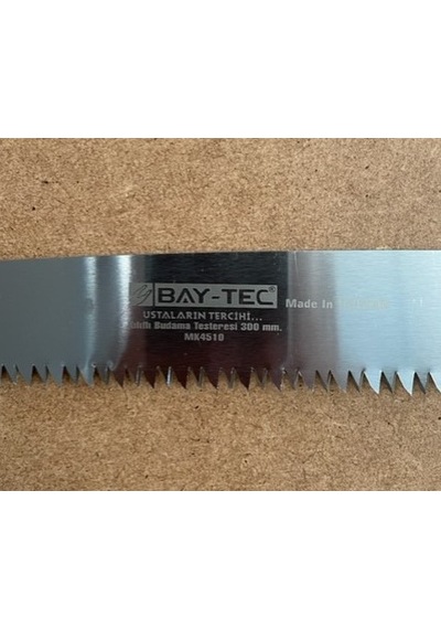 Baytec Çelik Ağaç Budama Testeresi Bağ Budama Testeresi 30cm