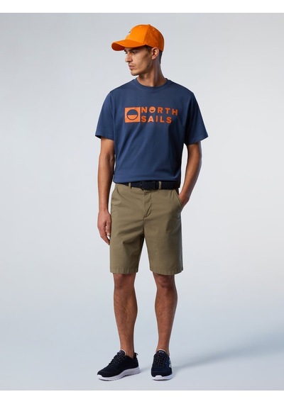 North Sails Freedom Regular Fit Chino Erkek Şort-33432 Haki