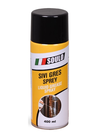 Soulo Kapı Menteşe Ses Ve Gıcırtı Kesici Sprey Sıvı Gres Yağı 400 ML