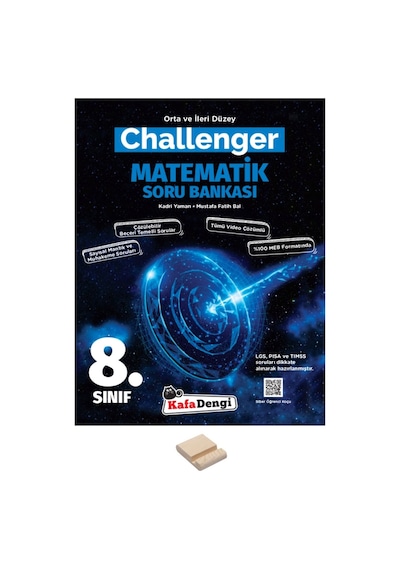 Lgs 8.sınıf Challenger Matematik Soru Bankası Ve Telefon Standı