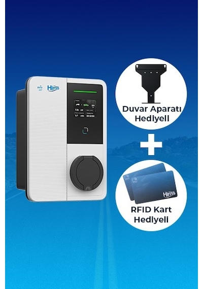 Hims Hevc-22 22kw Bireysel Duvar Tipi Araç Şarj Cihazı