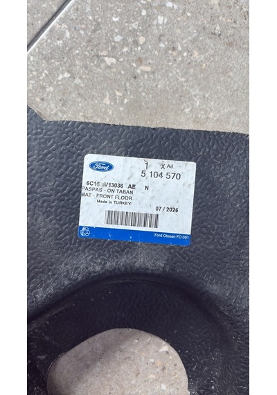 Yok Yok Oto Ford Transit V 347 Ön Taban Vınleks Paspas Otosan 2006-