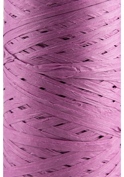 Sensy Premium 400 Metre Rafya Ip Çanta Ipi Raffia Ip Kağıt Ip Supla Ipi 250 Gram Mor