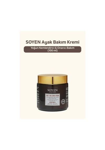 Ayak Ve Topuk Bakım Kremi 100 Ml Shea Yağı, Panthenol Ve Üre İçeren Yoğun Nemlendirici