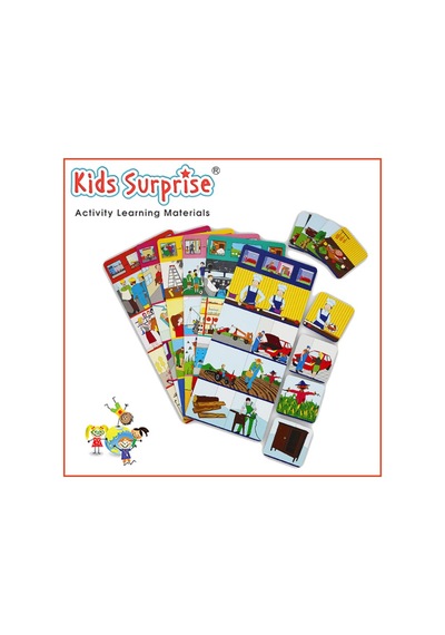 Kids Surprise - Hikaye Oluşturma Meslekler