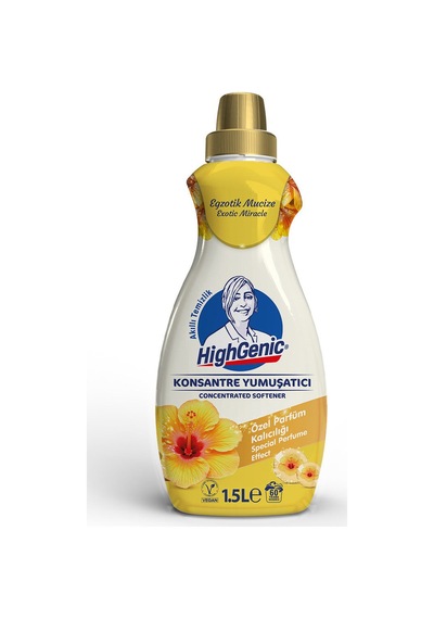 2 Adet Highgenic Çamaşır Yumuşatıcı Egzotik Mucize 1500 Ml Diğer