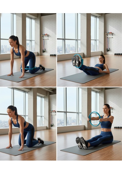 Pilates Çemberi 38 Cm - Mavi
