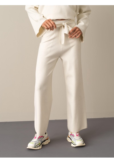 Xint Ekru Regular Fit Triko Pantolon 850875