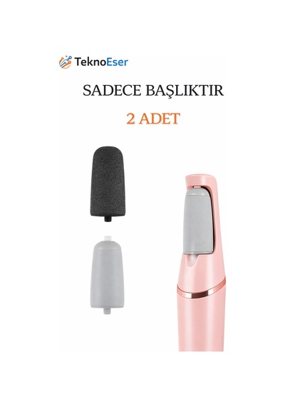 Elektrikli Topuk Törpüsü Yedek Başlığı 2 Adet Sadece Başlık Uyumlu Ve Dayanıklı