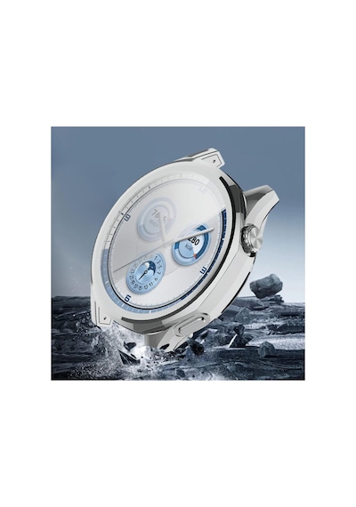 Watch Gt5 46mm İle Uyumlu Kasa Ve Ekran Koruyucu 360 Tam Koruma Silikon Kılıf Çok Renkli