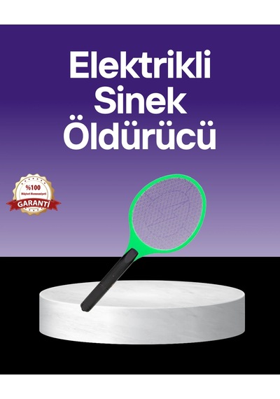 Mey İthalat Çocuk Ve Evcil Hayvan Dostu Elektrikli Sinek Raketi Güvenli Kullanım
