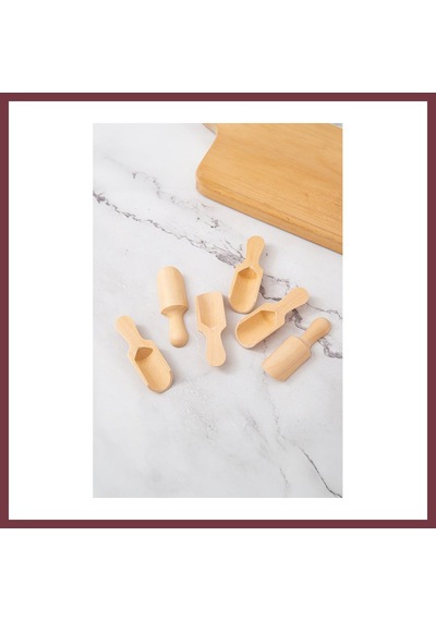 Storeşahin 6 Lı Ahşap Baharat Kaşığı Shn0720