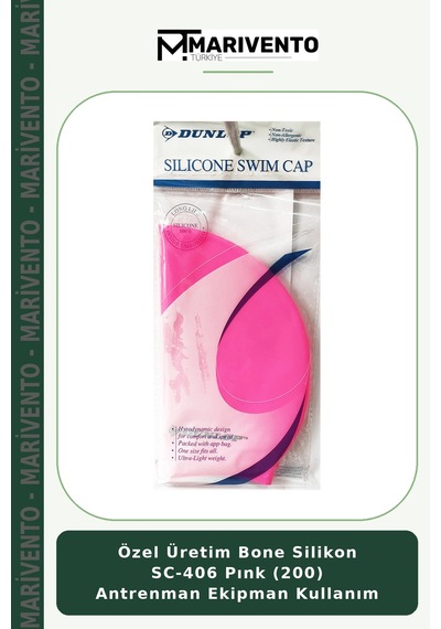 Özel Üretim Bone Silikon Sc-406 Pınk 200 Antrenman Ekipman Kullanım Pembe