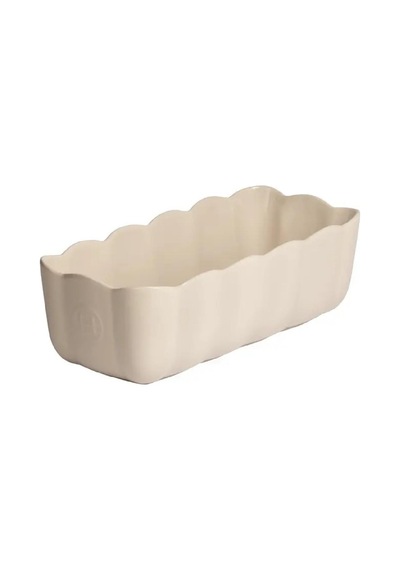 Emile Henry Madeleine Fırın Kabı Baton 9 X 13,5 X 29 Cm Ekru / Clay Krem