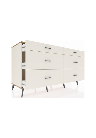 Kronos Konsol 6 Çekmeceli 176x59x99 Aytaşı-çam/aytaşı Aytaşı-çam/aytaşı