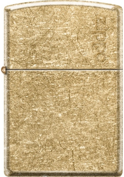 Zippo Regular Tumbled Brass Çakmak
