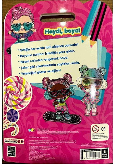 LOL SURPRISE ŞEKER BOYAMA ÇANTAM