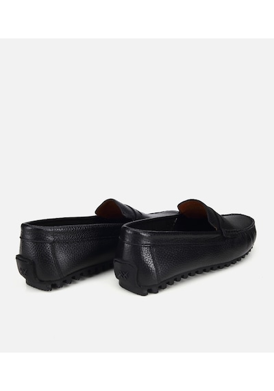 Hotiç Erkek Deri Siyah Comfort Günlük Loafer