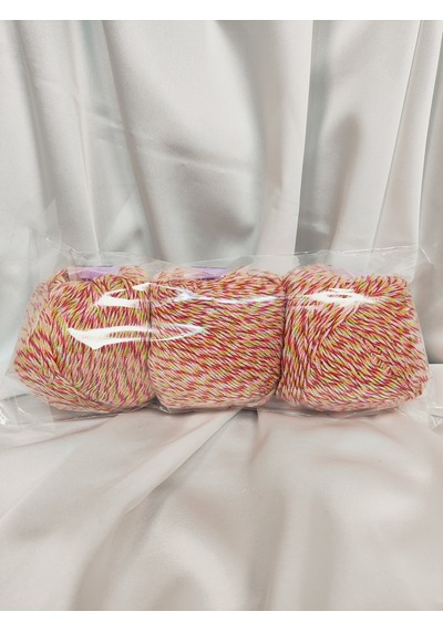 Baby Cotton Multicolor El Örgü İpi 3 Adet - 5214