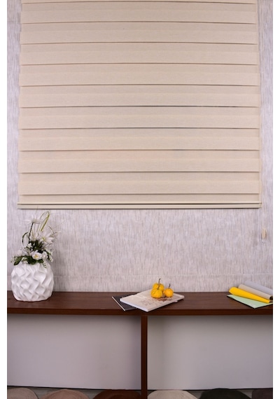 Siyah Düz Etek Dilimsiz Siyah 10687 V10 Zebra Stor Güneşlik Perde