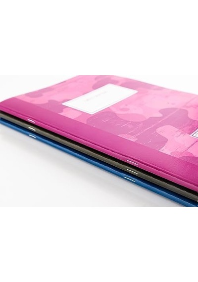 Kamuflaj Desen A4 Okul Defteri, 80 Yaprak Çizgili 4&apos Lü Paket 103 Ivory