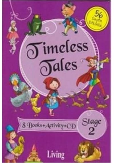 Stage 2 Timeless Tales 8 Books+Activitt+Cd - Living Yayınları