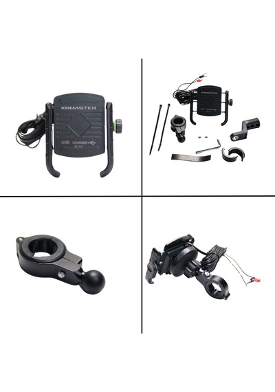 Knmaster Tt-650wu Titreşim Engelleyici Usb Li Tüm Motosikletlere
