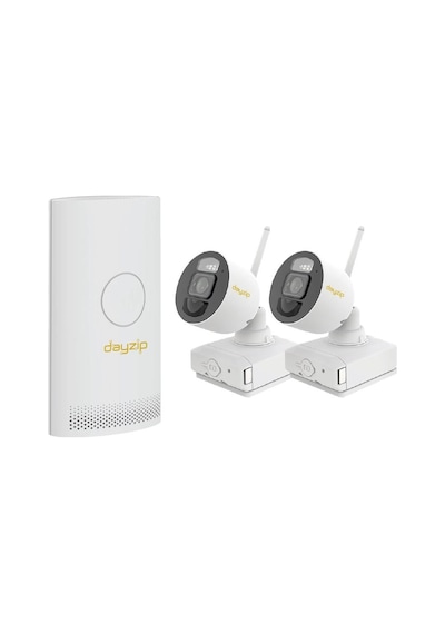 Dayzip TC-C35LS 8 Kanal Wireless Bataryalı Set | Full HD IP Güvenlik Kamerası