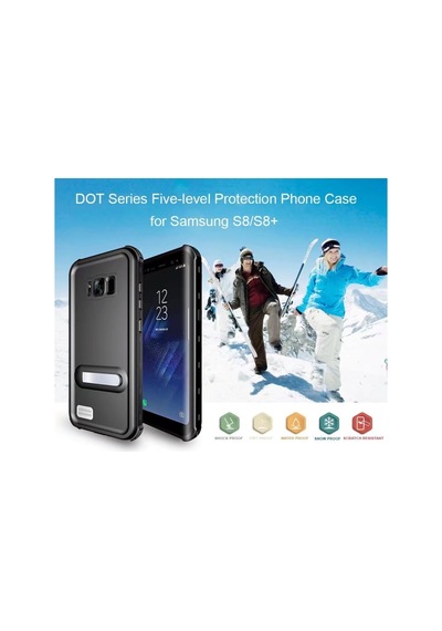 Samsung Uyumlu Galaxy S8 Plus Kilif 360 Su Geçirmez 1-1 Silikon Kapak 392992879