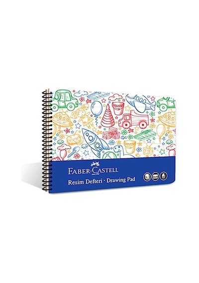 Resim Defteri, 25x35 Cm, 30 Yaprak, Pp Kapak, Spiral Cilt, 120g Kağıt, Kolay Koparılabilir Sayfalar, Boyama Teknikleri Sayfası İçerir