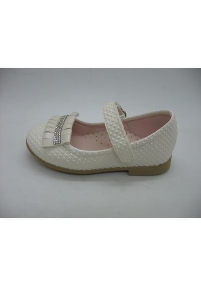Sanbe 00203 Sedef Taşlı Babet 21-25 Beyaz
