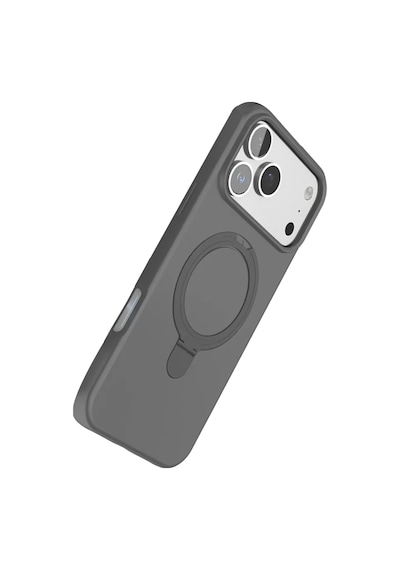 Newface Apple İphone 17 Pro Regal Magsafe Standlı Kapak - Titan Gri