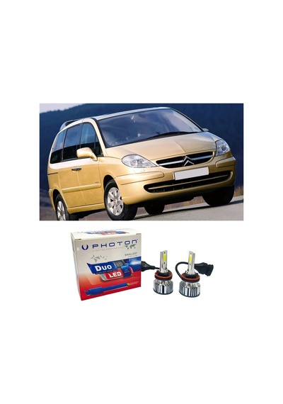 Citroen C8 Uzun Far Ampulü H7 Duo Yeni Seri Beyaz 2002-2014