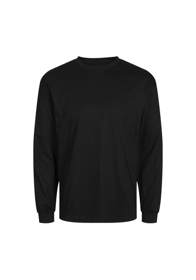 Jack & Jones Jjebarron Tee Ls O-neck Noos siyah