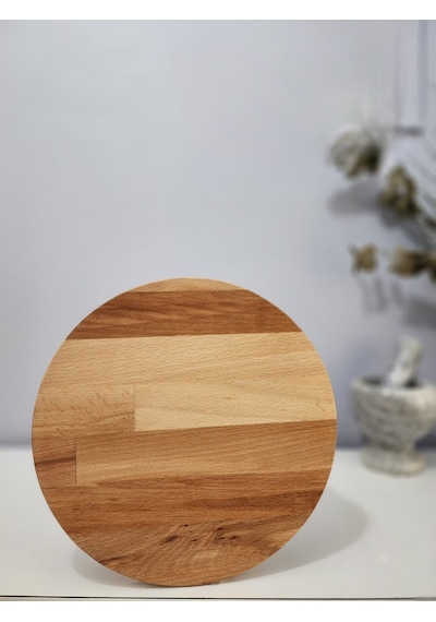Hbs Art Design Yuvarlak 2 Renk Ayaklı Sunum Tahtası 23 Cm
