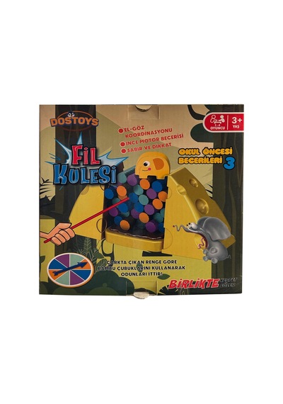 Dostoys Fil Kulesi İle Eğlencenin Tadına Var - 8 Adet Tarı