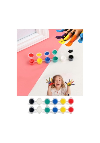 Tr 20 Gözlü Boya Kutusu 4 Ml Kapaklı Plastik Boya Saklama Kutusu Boncuk Kutusu Lens Kutusu Mini Organizer Genel