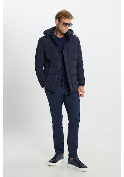 AC&Co / Altınyıldız Classics Erkek K.lacı Standart Fit Normal Kesim Çıkma Kapüşon Yaka Yan Cepli Mont Koyu Lacivert AC&Co / Altınyıldız Classics Erkek K.lacı Standart Fit Normal Kesim Çıkma Kapüşon Yaka Yan Cepli Mont Koyu Lacivert