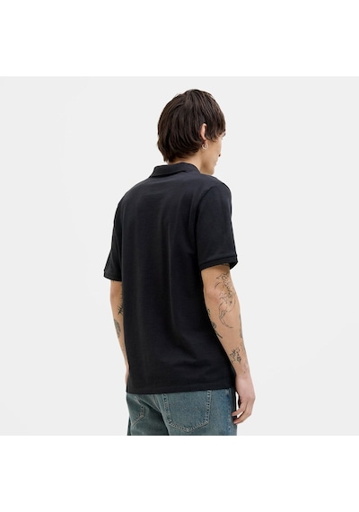 Jack & Jones Jjkane Polo Ss Erkek T-shirt-32816 Siyah